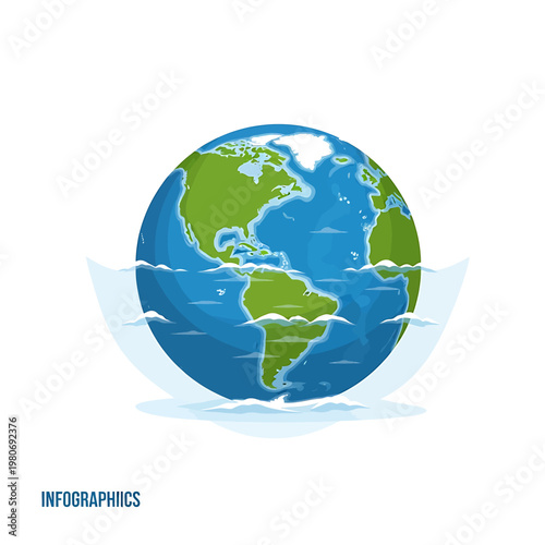 Earth Globe Planet World Map 1.