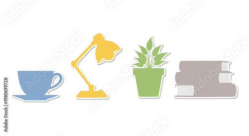 Books stacked on a table indoors.