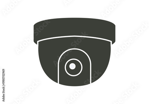 Cámara de vigilancia tipo domo como elemento de seguridad y monitorización