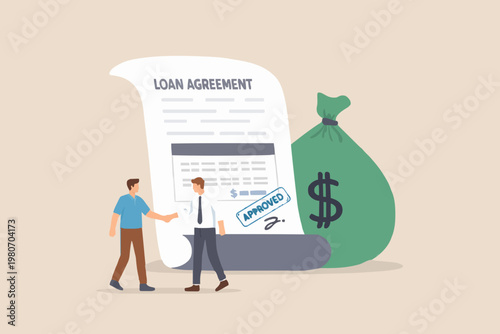 Business Deal and Money Bag