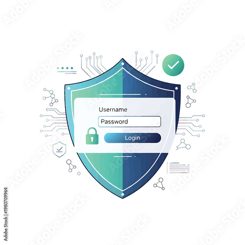 Login Shield with Username Password.