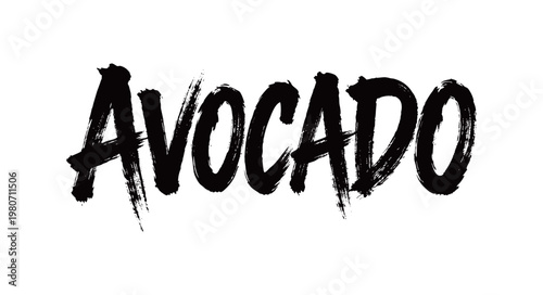 AVOCADO Handwriting