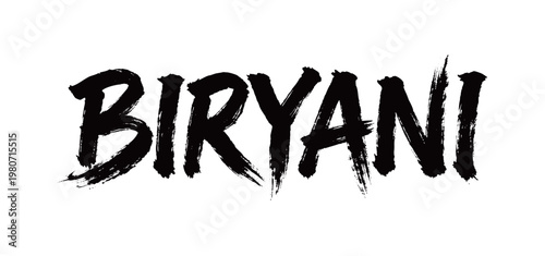 BIRYANI Handwriting