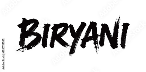 BIRYANI Handwriting