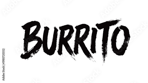 BURRITO Handwriting