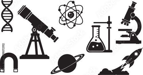Rocket blueprint schematic technical drawing of spacecraft components engineering design for space e