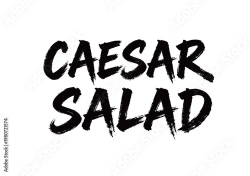 CAESAR SALAD Handwriting