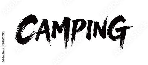 CAMPING Handwriting