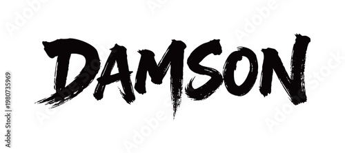 DAMSON Handwriting