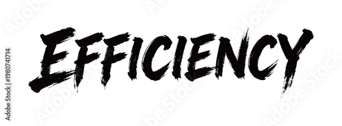 EFFICIENCY Handwriting