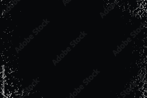 Abstract distressed texture vector illustration with scattered speckles and grunge effect