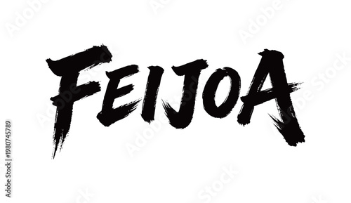 FEIJOA Handwriting
