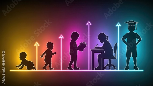 The illuminated journey of child development through learning and academic achievement