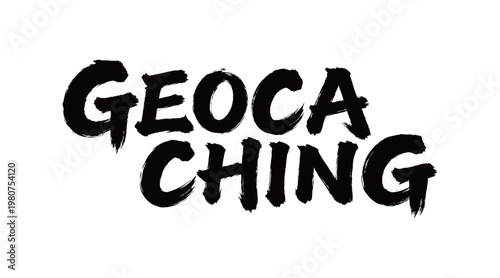 GEOCACHING Handwriting