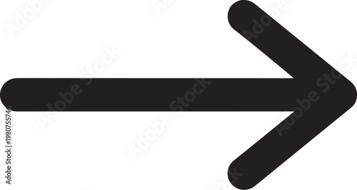 Black right pointing arrow direction symbol