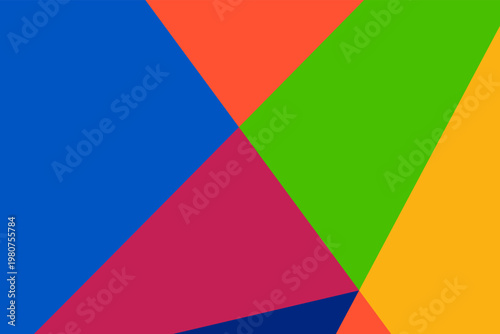 Free Download Geometric Abstract Background with Diagonal Color Blocks - GFXLoad