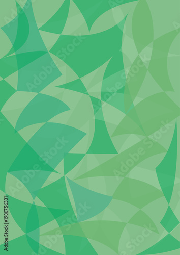 Abstract orange shapes on a light orange background, a unique graphic design