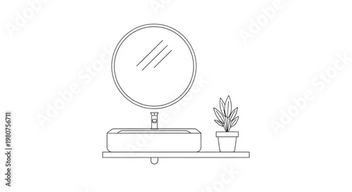 Magnifying glass on a stand.