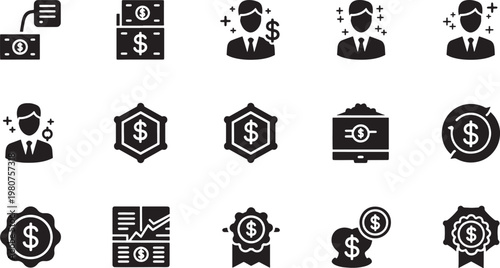 3 d rendered of money bags coins credit cards and shopping carts