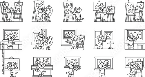 Open Book with Japanese Text Close Up Reading Education Literature Study and Language Learning Concept Background