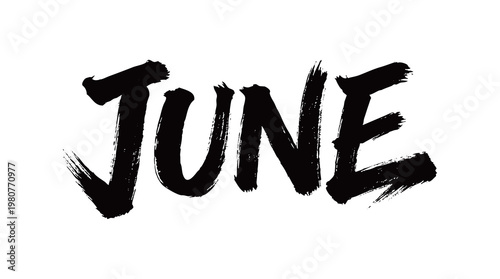 JUNE Handwriting
