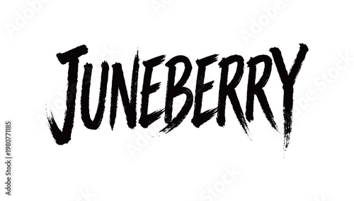 JUNEBERRY Handwriting