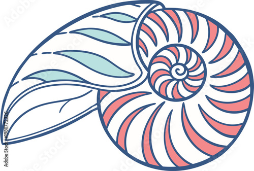 Realistic Seashell Ocean Study. Detailed Seashell Marine Object Study. Ocean Shell Natural Form Study. Coastal Seashell Marine Life Study. Realistic Sea Shell Collection Study. Natural Seashell Beach