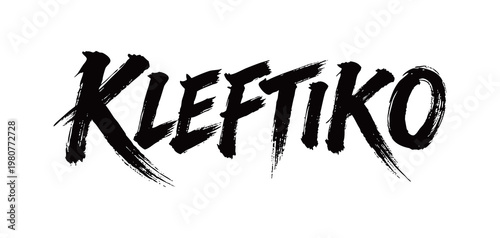 KLEFTIKO Handwriting