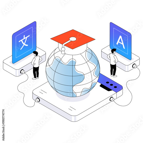      Vector design of language translation con