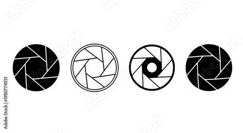 Knife tactical combat with double edged blade icon on geometric circular badges for game UI and dark theme branding