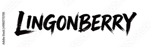 LINGONBERRY Handwriting