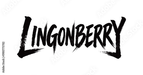 LINGONBERRY Handwriting