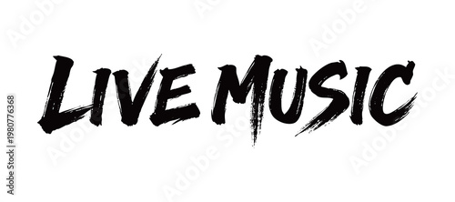 LIVE MUSIC Handwriting