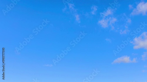 Little clouds dissapear in afternoon