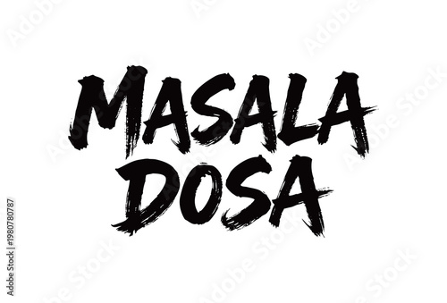 MASALA DOSA Handwriting
