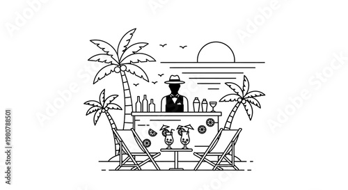 Man in a tuxedo sitting outdoors.