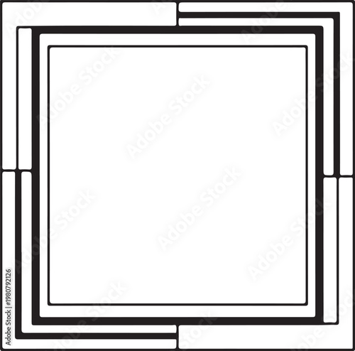 Modern Square Frame SVG Bundle