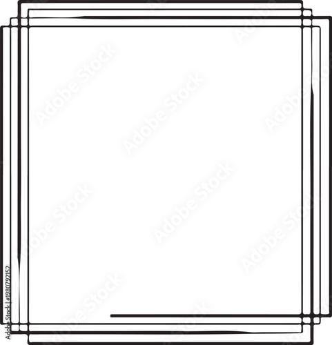 Modern Square Frame SVG Bundle