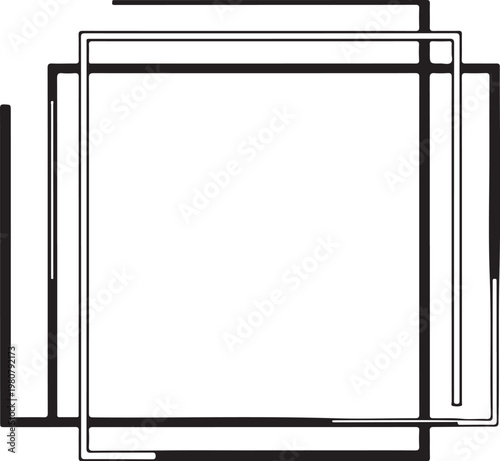 Modern Square Frame SVG Bundle