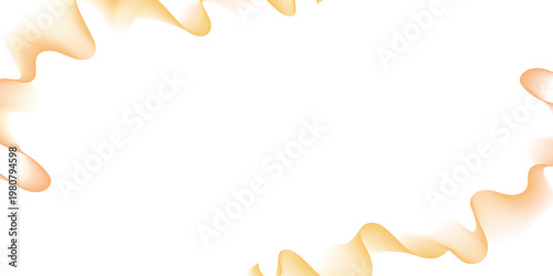 Modern abstract wave digital white geometric technology. Abstract line wave gradient poster blend background vector.