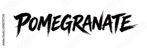 POMEGRANATE Handwriting