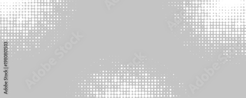 Set of black halftone dots background. dots style