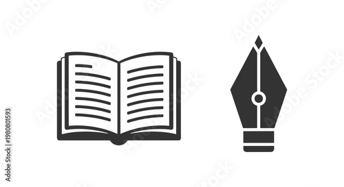 assignment writing Line art creative abstract colorful vector