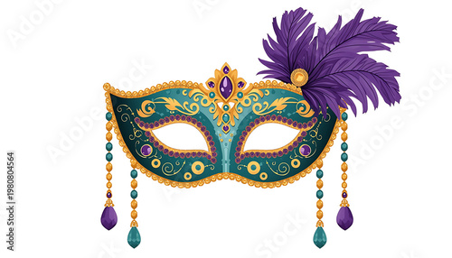 venetian carnival mask ai generate