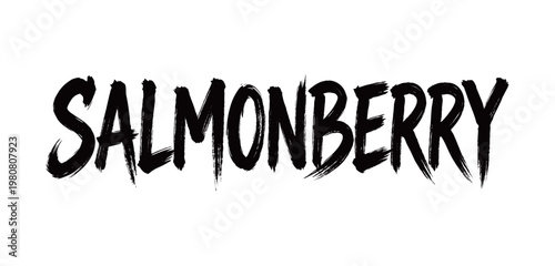 SALMONBERRY Handwriting