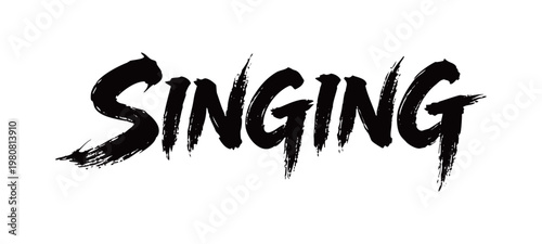 SINGING Handwriting