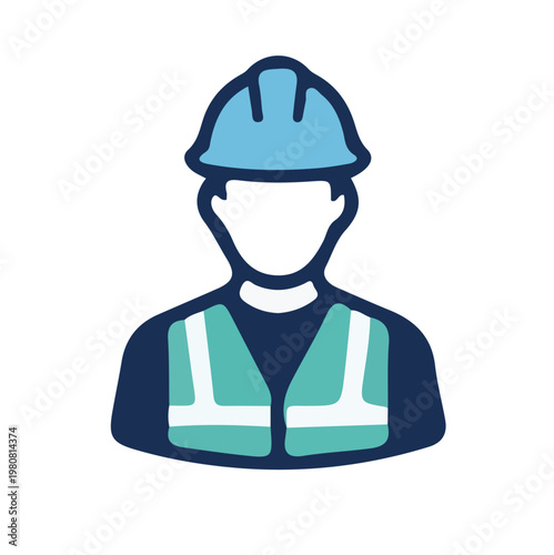 Engineer, Single man icon. People icon. User profile symbol. Person symbol. Businessman