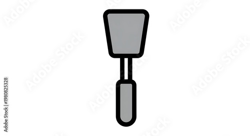 Trowel tool for applying material.