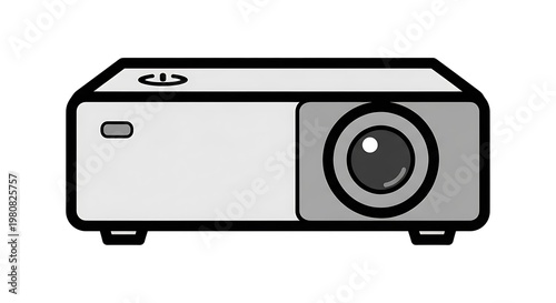 Projector device for presentations.