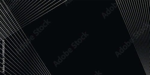 Luxury premium Super Car Automobile Urban Design Background. Premium Black Silver Metallic Shine lines Effect Display showroom in store. Luxurious Brand Royal High Standard Award Background Template